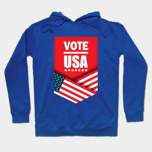 Vote USA Flag T-shirt Hoodie